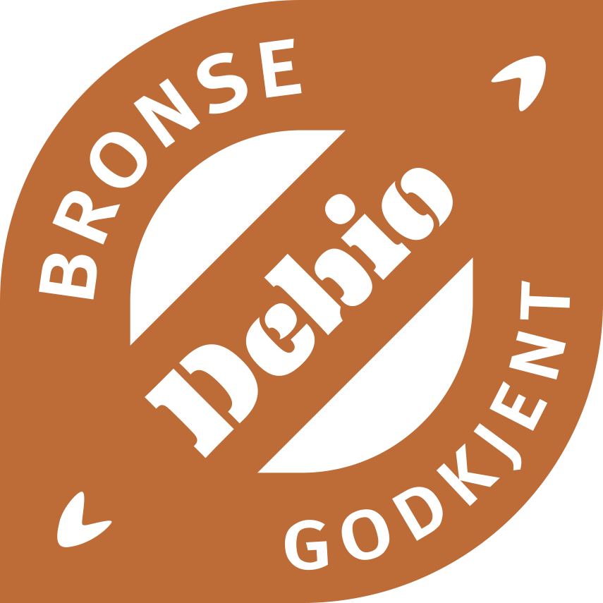 Debio serveringsmerke – bronse